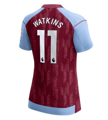 Aston Villa Ollie Watkins #11 Hjemmebanetrøje Dame 2023-24 Kort ærmer